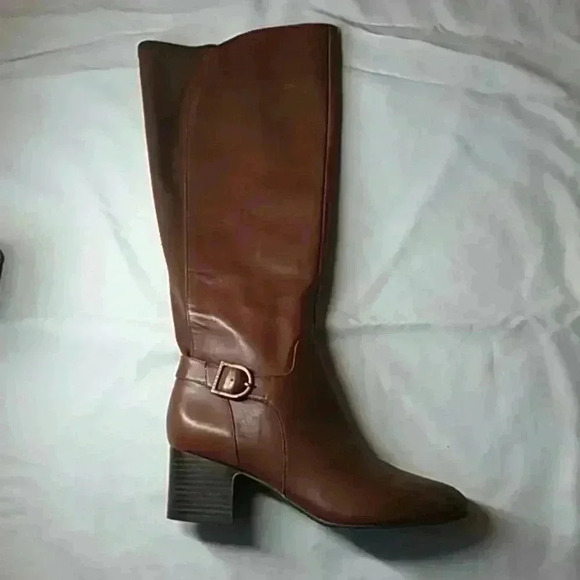 Anne Klein Shoes - anne klein leather boots